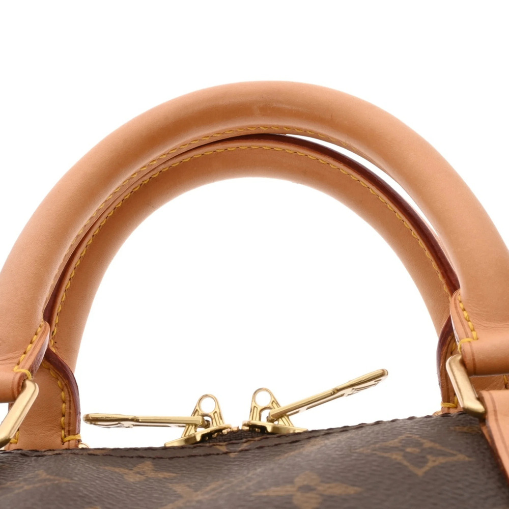 LOUIS VUITTON Brown Monogram Canvas Boston Bag - Picture 5 of 11